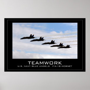 Teamarbete Poster