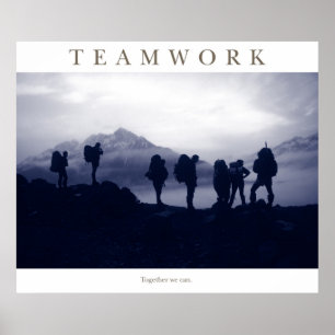 Teamarbete Poster