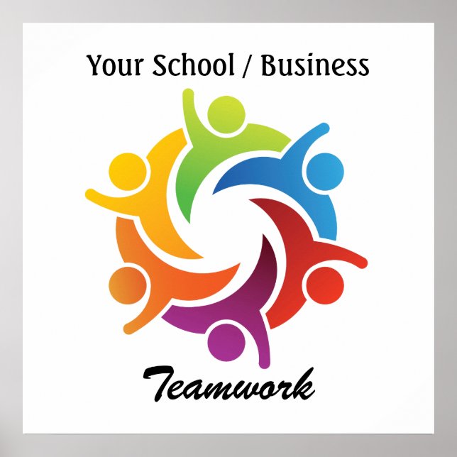 Teamarbete Poster - SRF (Framsidan)