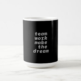 Teamarbetet gör Dream-samlingen Kaffemugg
