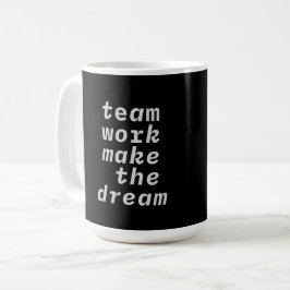 Teamarbetet gör Dream-samlingen Kaffemugg