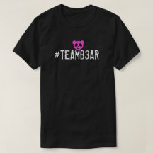 #Teamb3ar-skjorta - rosa B3ar