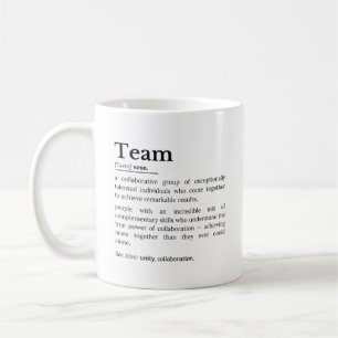 Teamdefinition – Samarbetets kraft Kaffemugg
