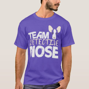 Teamdetektiv Nose Police Detection Hund K9 1 T Shirt