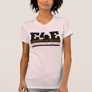 teamE4E-kvinna utslagsplats för kapacitet T Shirt