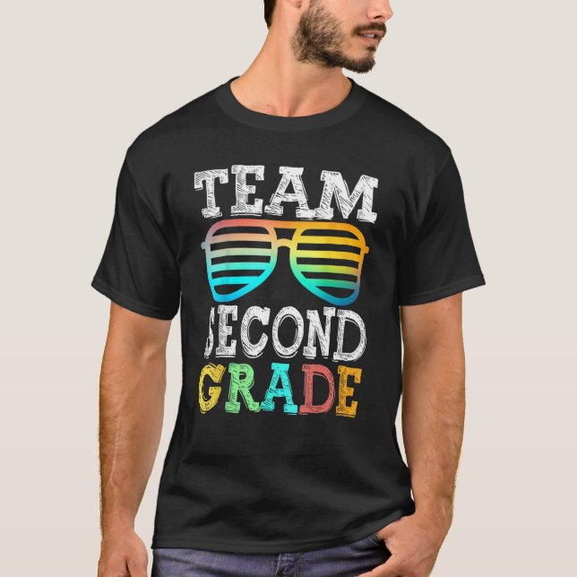 Teamet 2:a Klass-torget, andra lärare i Student ba T Shirt (Framsida)