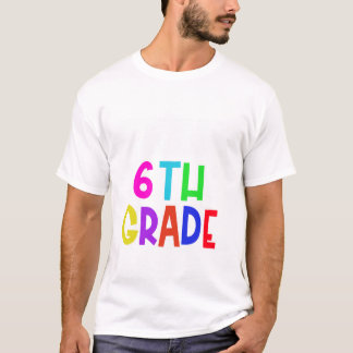 Teamet 6e sjätte Klass-dagen Back to school Tea T Shirt