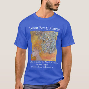Teamet Brainstorm Mental Health Awareness Art T Shirt