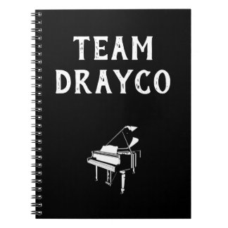 Teamet Drayco Spiral-bunden bärbar dator Anteckningsbok