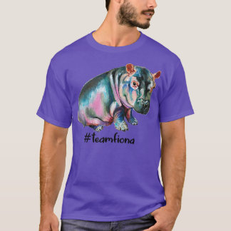 Teamet Fiona Hippo Cute Preemie Baby Hippo T Shirt