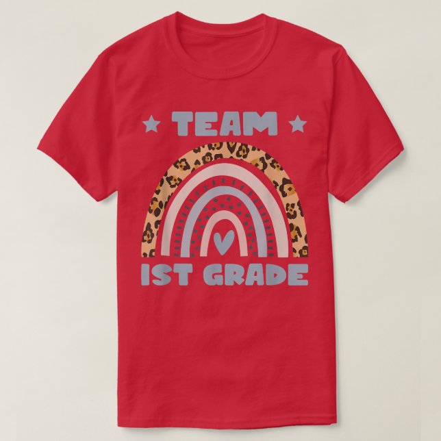 Teamet First Klass Back to school Lacher Student K T Shirt (Design framsida)