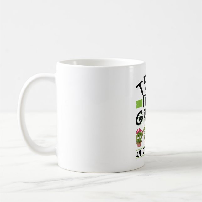 Teamet för femtiotredaktionslärare vid Back to sch Kaffemugg (Vänster)