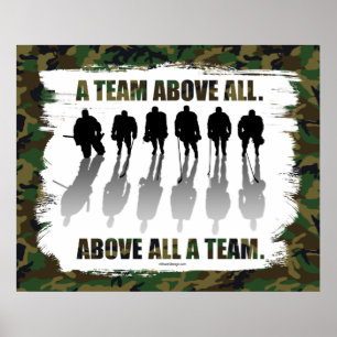 Teamet framför allt (Hockey) Poster
