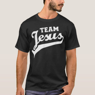 Teamet Jesus Livstid Ledamot Lekskjorta Christian T Shirt