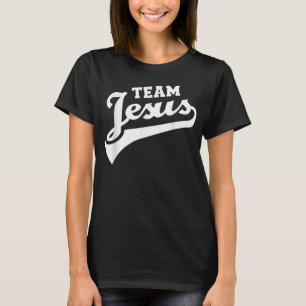 Teamet Jesus Livstid Ledamot Lekskjorta Christian T Shirt