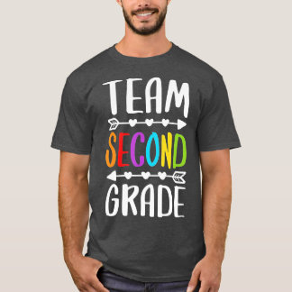 Teamet Klass 2:a Klass Lärare Student T Shirt