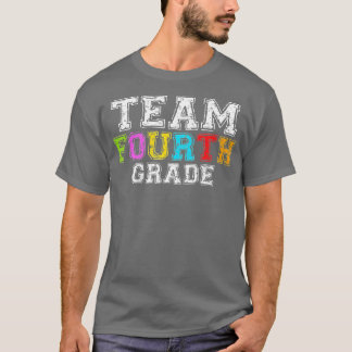 Teamet Klass 4:e Klass Läraren Student (1) T Shirt