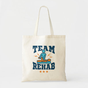 Teamet Rehab PhysiTherapy Therapist Squad Personal Tygkasse