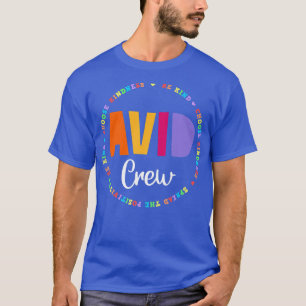 Teamets AVID-programlärarlärarbedömningscertifikat T Shirt