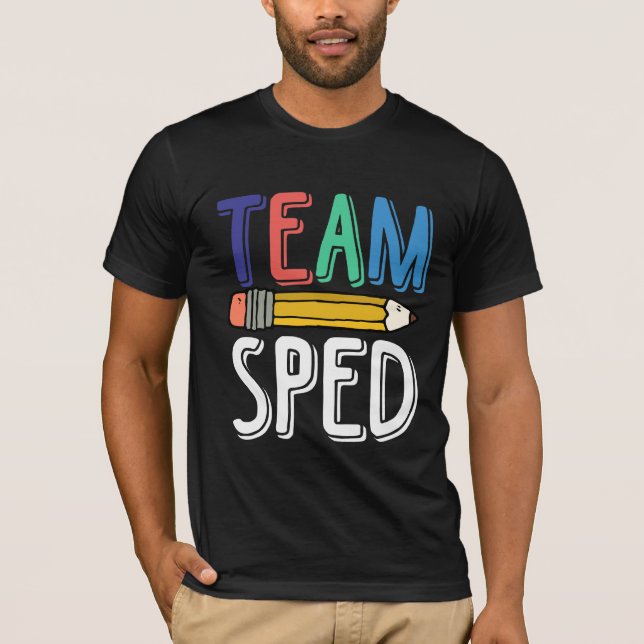 Teamets Speciellare lärarskola för besättningsmedl T Shirt (Framsida)