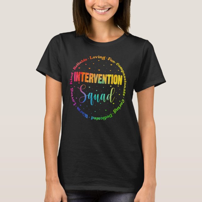Teamets svarsingreppslärare Skoltorg Cr T Shirt (Framsida)
