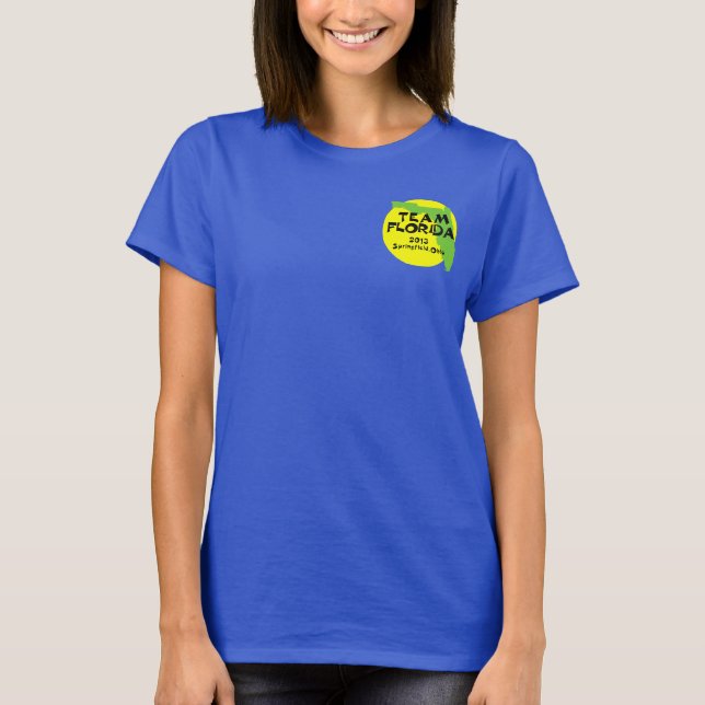 TeamFlorida-Pam Smyth T-shirt (Framsida)