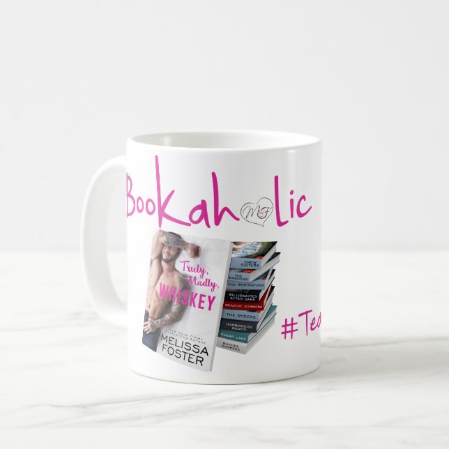 #TeamFosterette Bookahol Mugg (Framsida vänster)