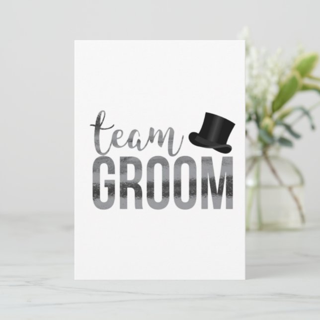 Teamgrupp Inbjudningar (Stående Fram)