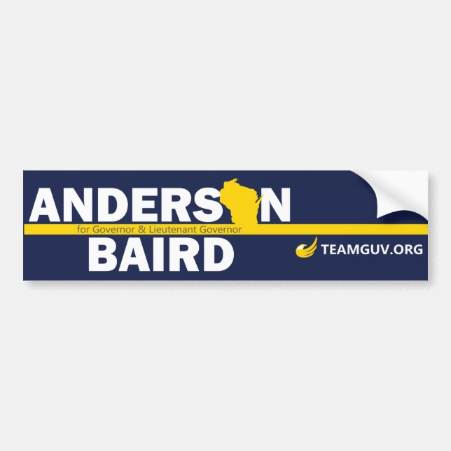 TeamGuv - andersson/Baird bildekal (Framsidan)