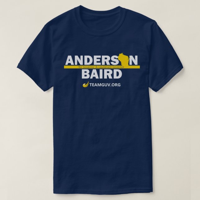 TeamGuv - andersson/Baird T Shirt (Design framsida)