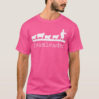 Teamledare Sheep Sheeps Shepherd T Shirt