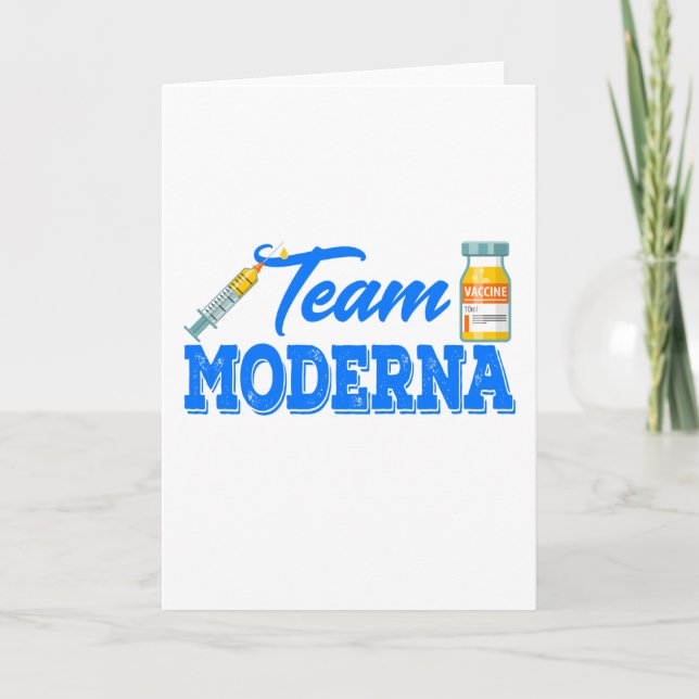 Teammoder-nun-vaccin Kort (Framsida)