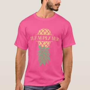 Teamplayer upp och ned, ananas Swingle T Shirt