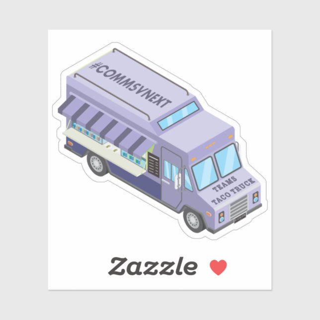 Teams Taco Lastbil Sticker Klistermärken (Ark)