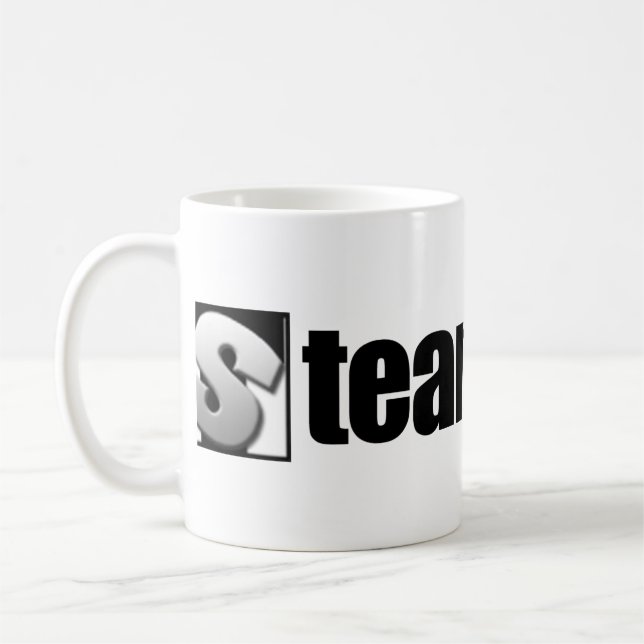 teamsiemslogotyp kaffemugg (Vänster)