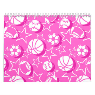Teamsportflickor Kalender