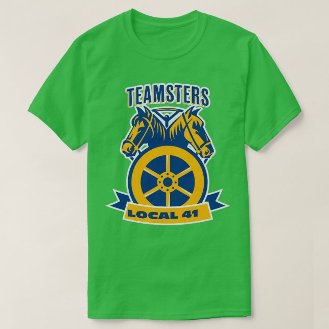 Teamster Local 41 Gifts Teamster driver far d T Shirt (Design framsida)
