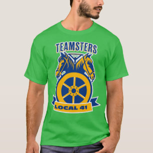 Teamster Local 41 Gifts Teamster driver far d T Shirt
