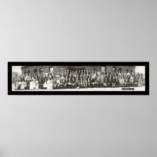 Teamstersbrödraskapfoto 1910 poster