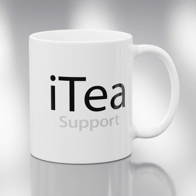 Teamsupport - En pappa-pun för tedrickare - roligt Kaffemugg (Skapare uppladdad)