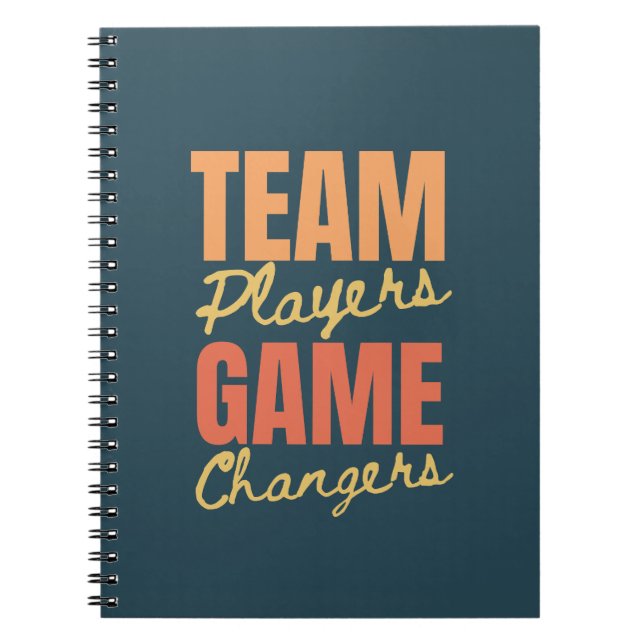 Teamwork Company Business ColleagGifts Anteckningsbok (Framsidan)