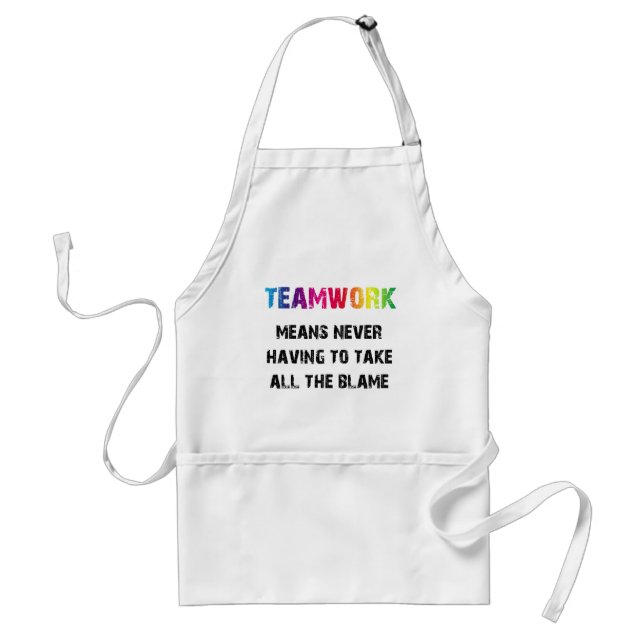 Teamwork Förkläde (Framsidan)