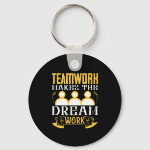 Teamwork gör att Dream-arbetet utförs Nyckelring