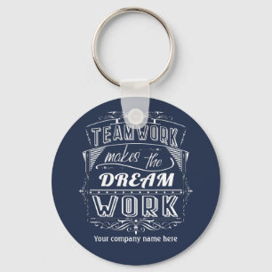 Teamwork gör att Dream-arbetet utförs Nyckelring