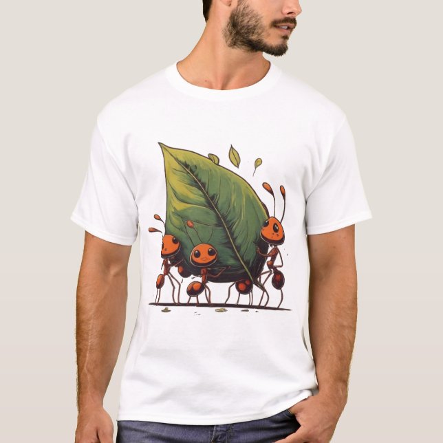 Teamwork Gör att Dream Work T Shirt (Framsida)