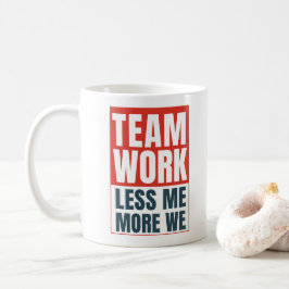Teamwork Inspirerande Citat Personal Kontorspresen Kaffemugg