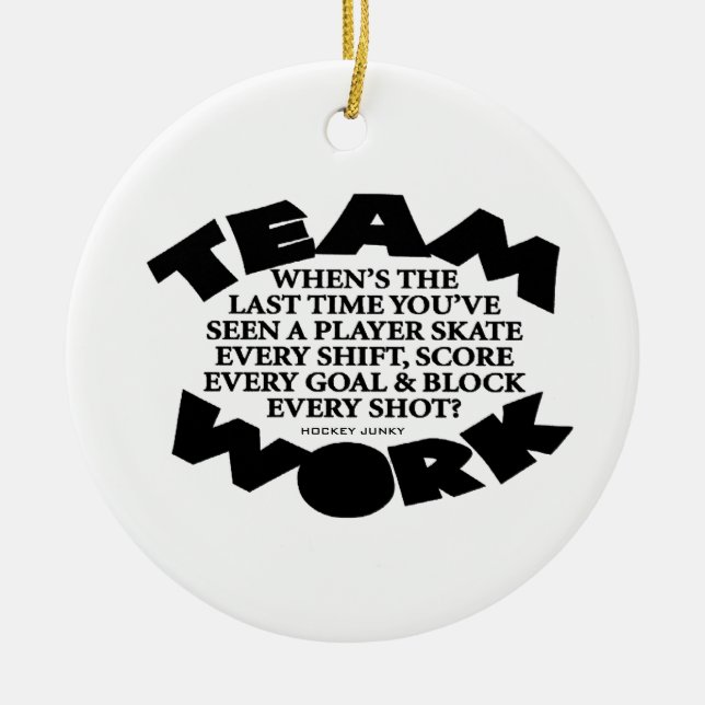 TEAMWORK JULGRANSPRYDNAD KERAMIK (Framsidan)