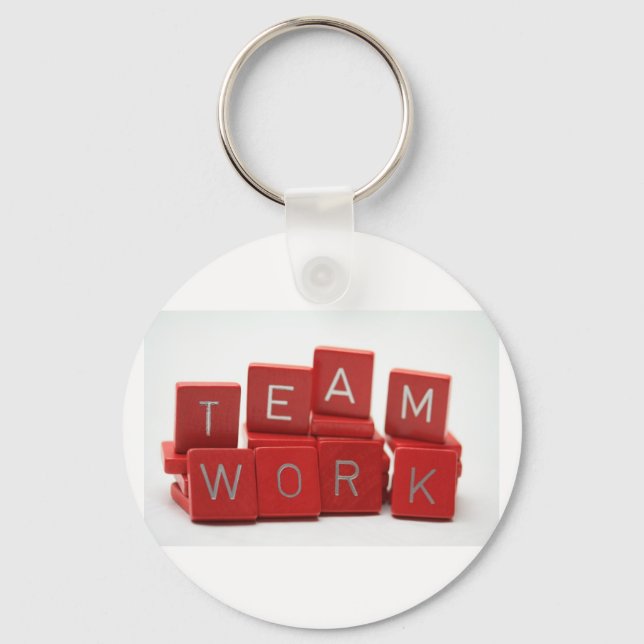 Teamwork Keychain Nyckelring (Framsida)