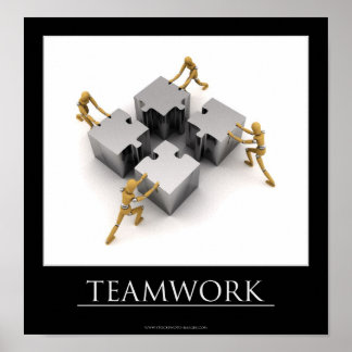 Teamwork Motivational Poster