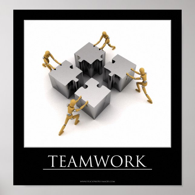 Teamwork Motivational Poster (Framsidan)